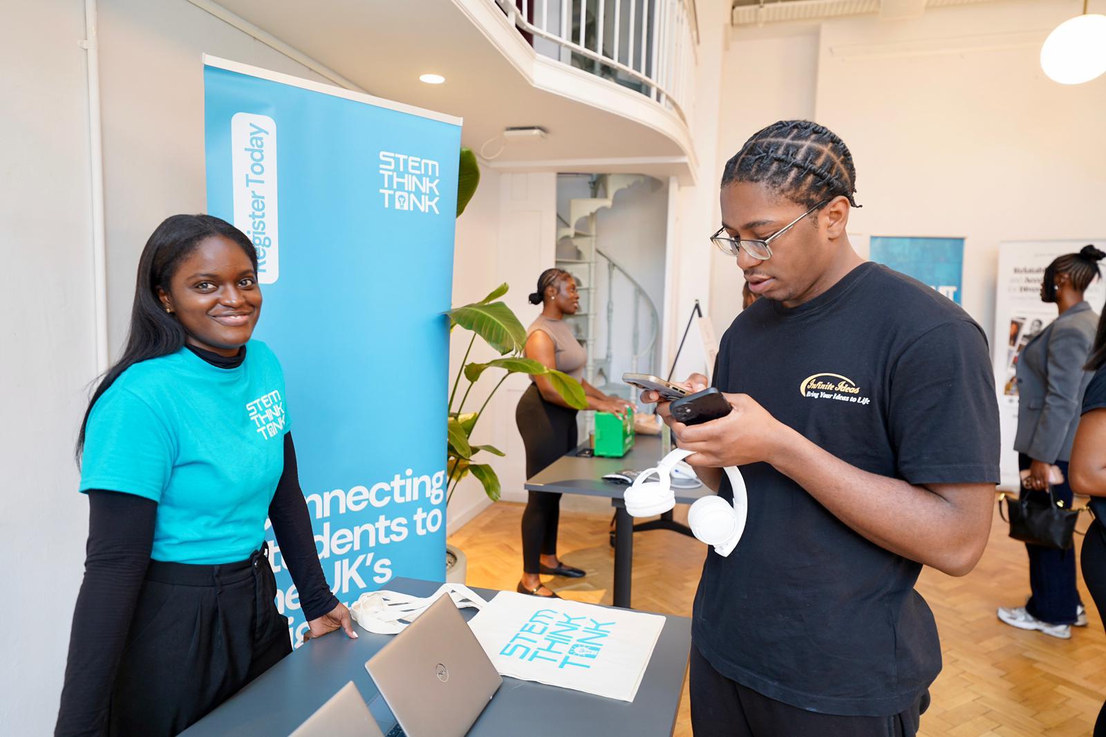 Partner stand at the community event